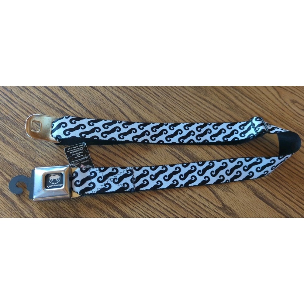 Dodge Viper‎ Seat Belt Strap Buckle-Down Adjustable Unisex Mens Womens